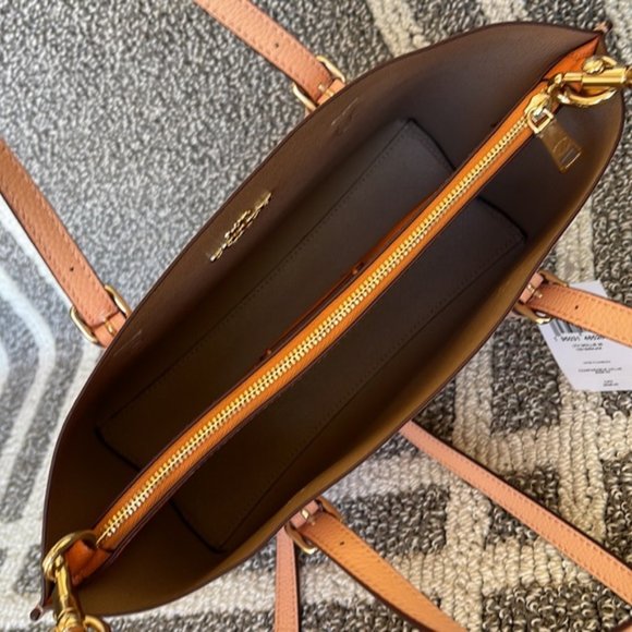 Coach c4084 Mollie Tote 25 Faded Blush - Picture 11 of 16